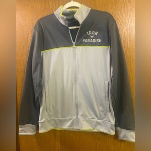 Under Armour zip up , Iron Paradise men’s medium